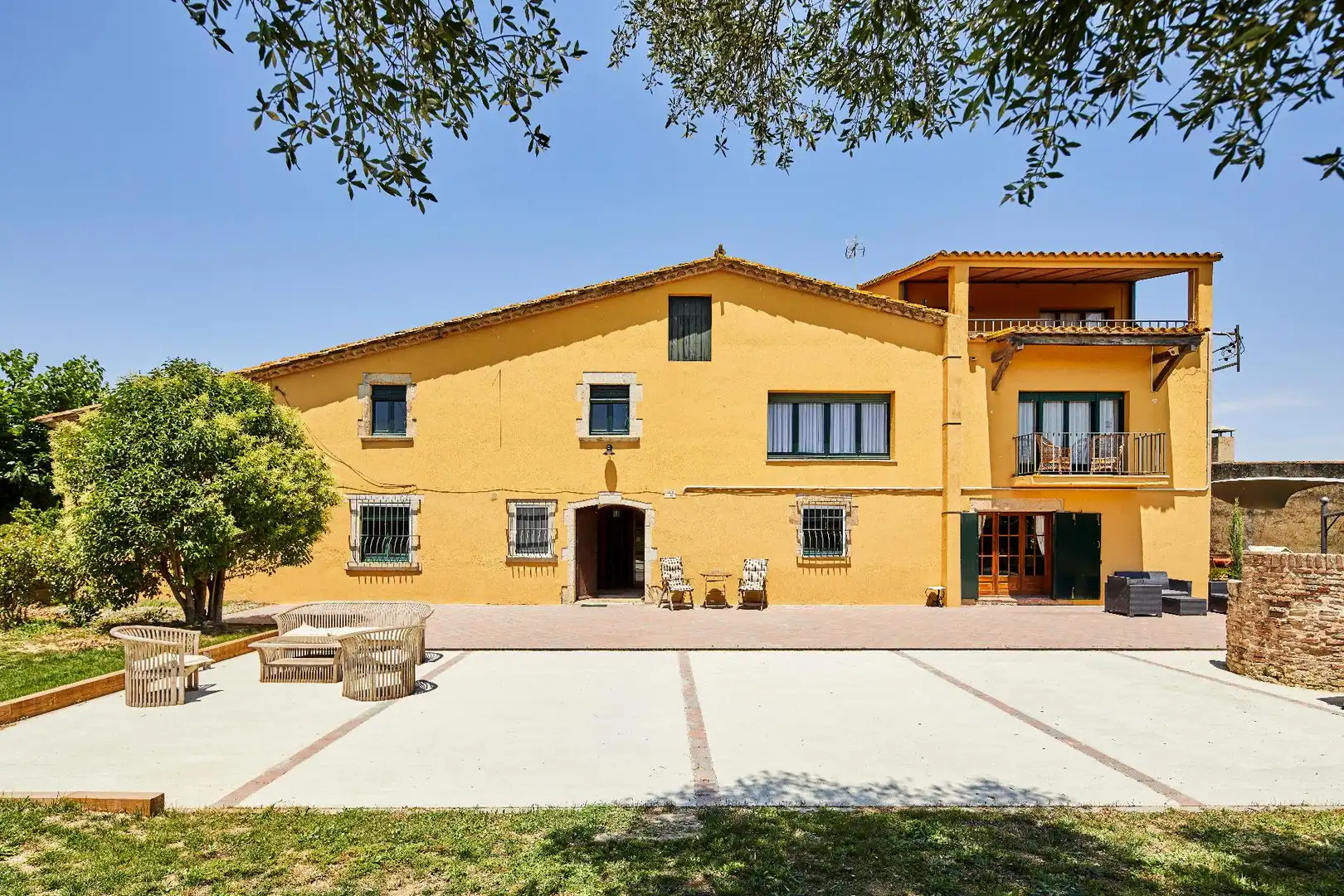 Vista exterior de Finca rústica en venta en Cassà de la Selva con Jardín privado, Terraza y Trastero