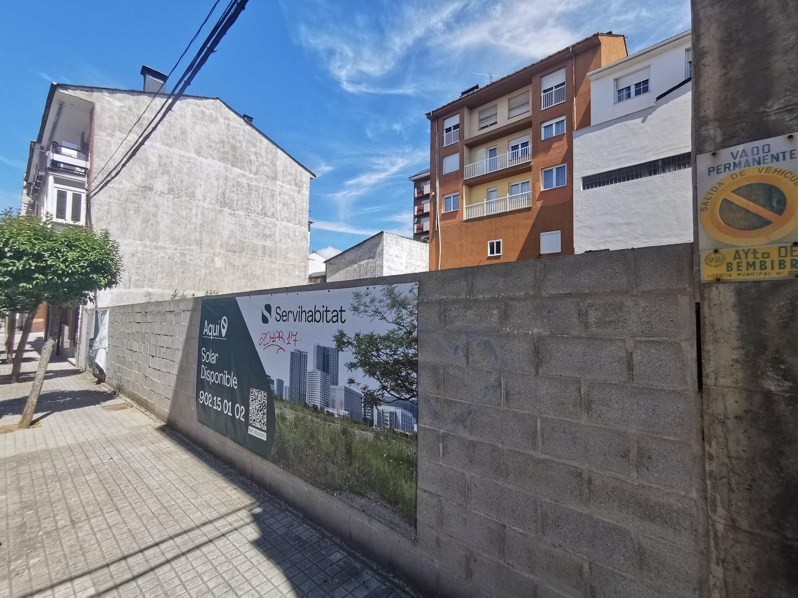 Vista exterior de Residencial en venda en Bembibre