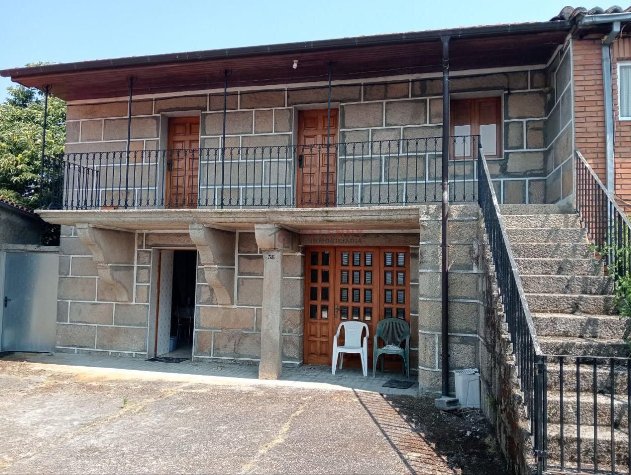 Vista exterior de Finca rústica en venda en Paderne de Allariz amb Calefacció, Jardí privat i Traster