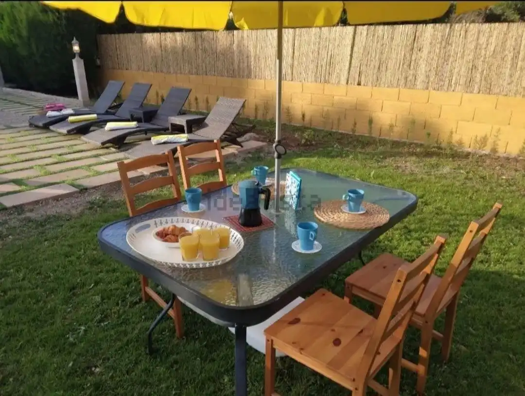 Terrasse von Country house zur Miete in Pollença mit Klimaanlage, Privatgarten und Terrasse