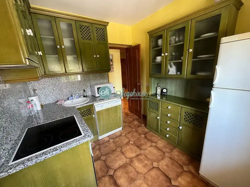 Cocina de Casa o chalet en venta en Valverde del Majano con Calefacción, Terraza y Trastero