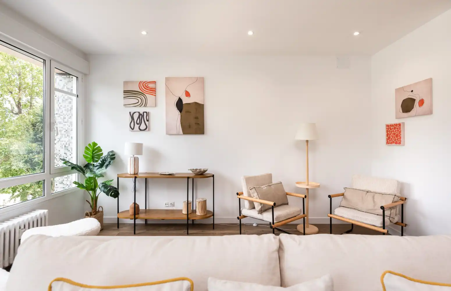 Living room of Flat for rent in Oviedo   with Heating and Terrace
