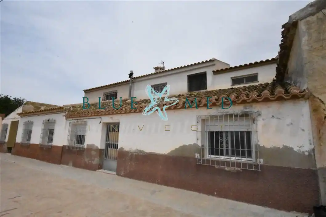 Vista exterior de Casa o xalet en venda en Fuente Álamo de Murcia amb Moblat