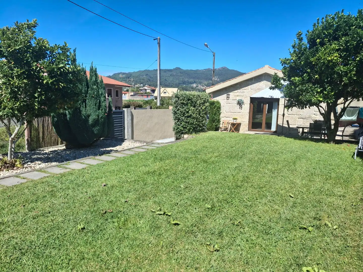 Jardín de Casa o chalet de alquiler en Nigrán con Calefacción, Jardín privado y Amueblado