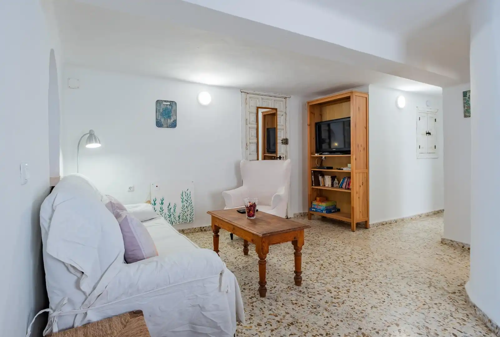 Sala de estar de Casa o chalet en venta en Vélez-Málaga con Piscina