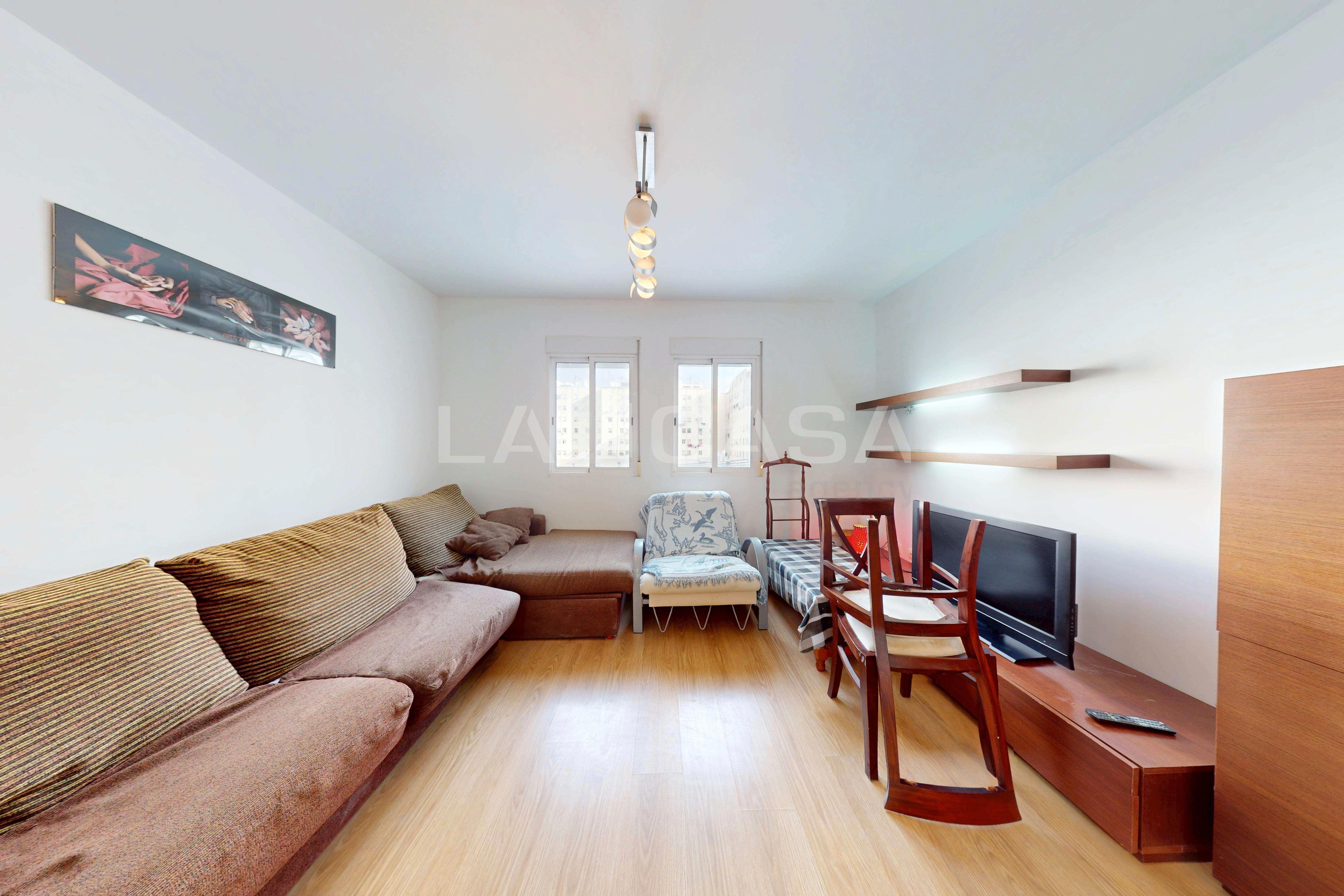 Living room of Flat for sale in  Valencia Capital