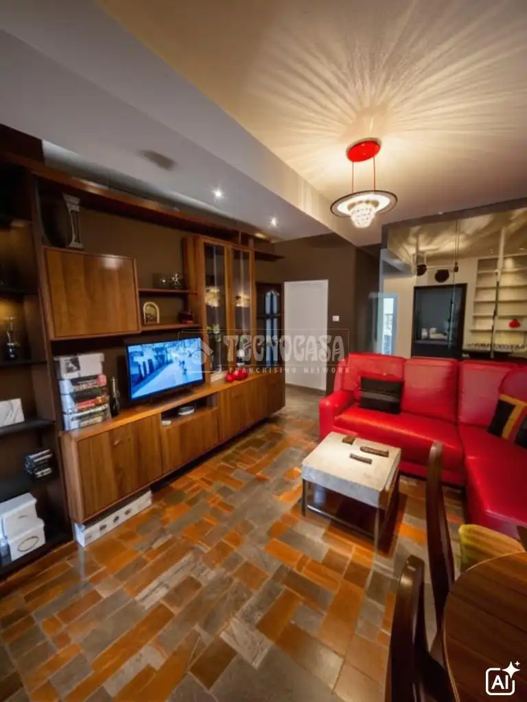 Wohnzimmer von Wohnung zum Verkauf in Madrid mit Klimaanlage, Heizung und Terrasse