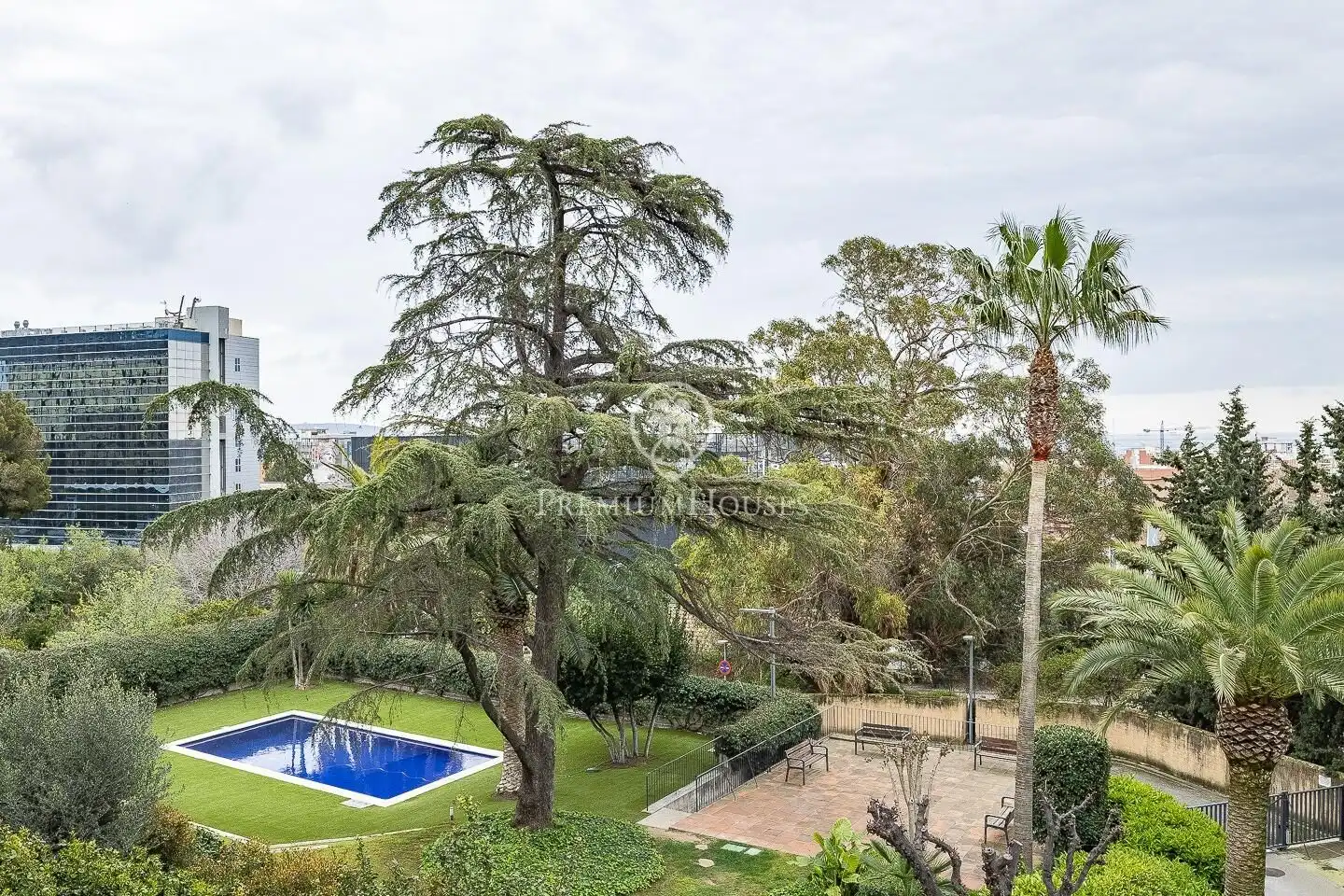 Garden of Flat for sale in Esplugues de Llobregat  with Air Conditioner, Heating and Private garden