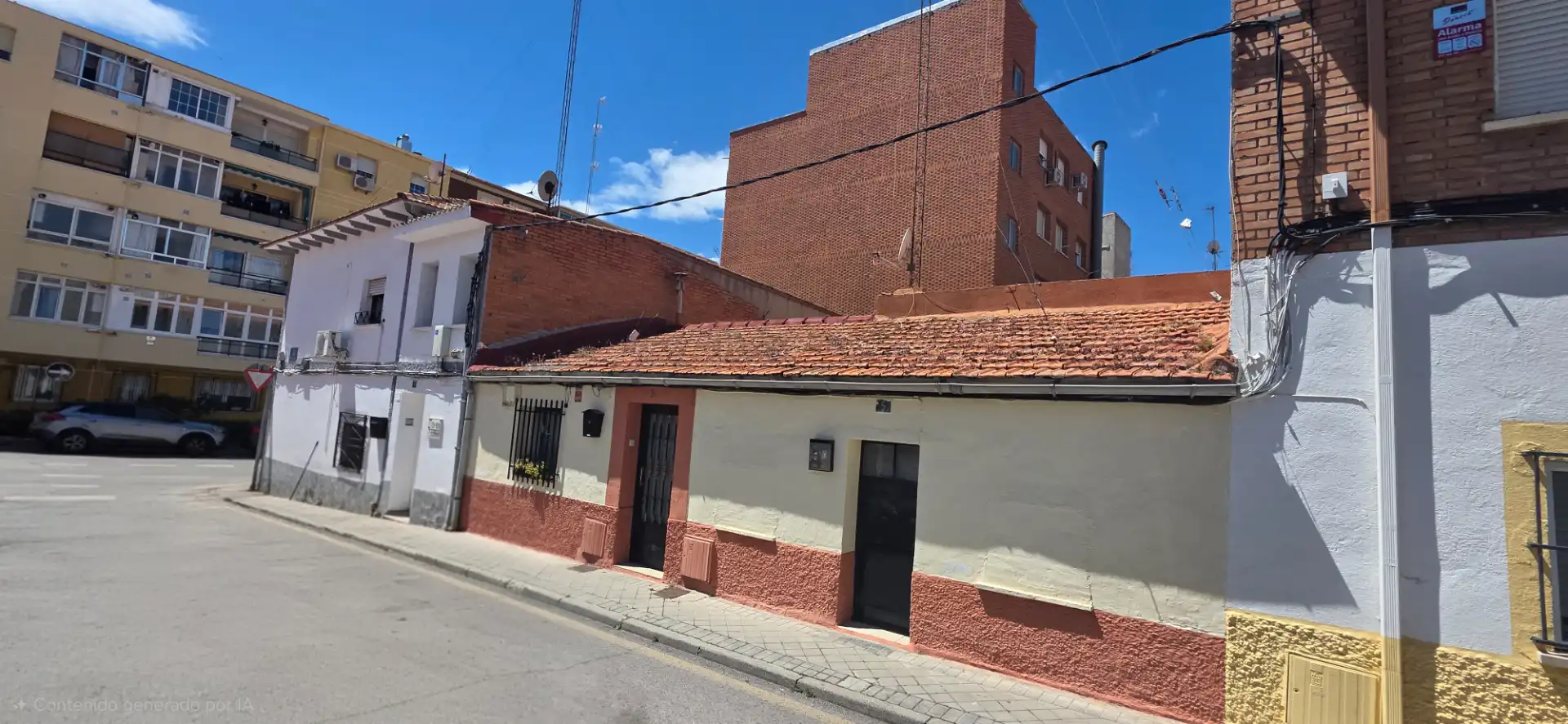 Vista exterior de Casa adosada en venta en Centro