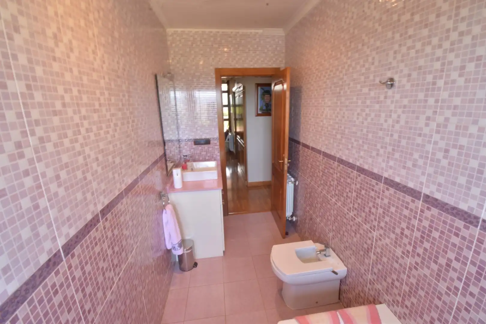 Baño de Casa o chalet en venta en Oviedo  con Calefacción, Jardín privado y Terraza