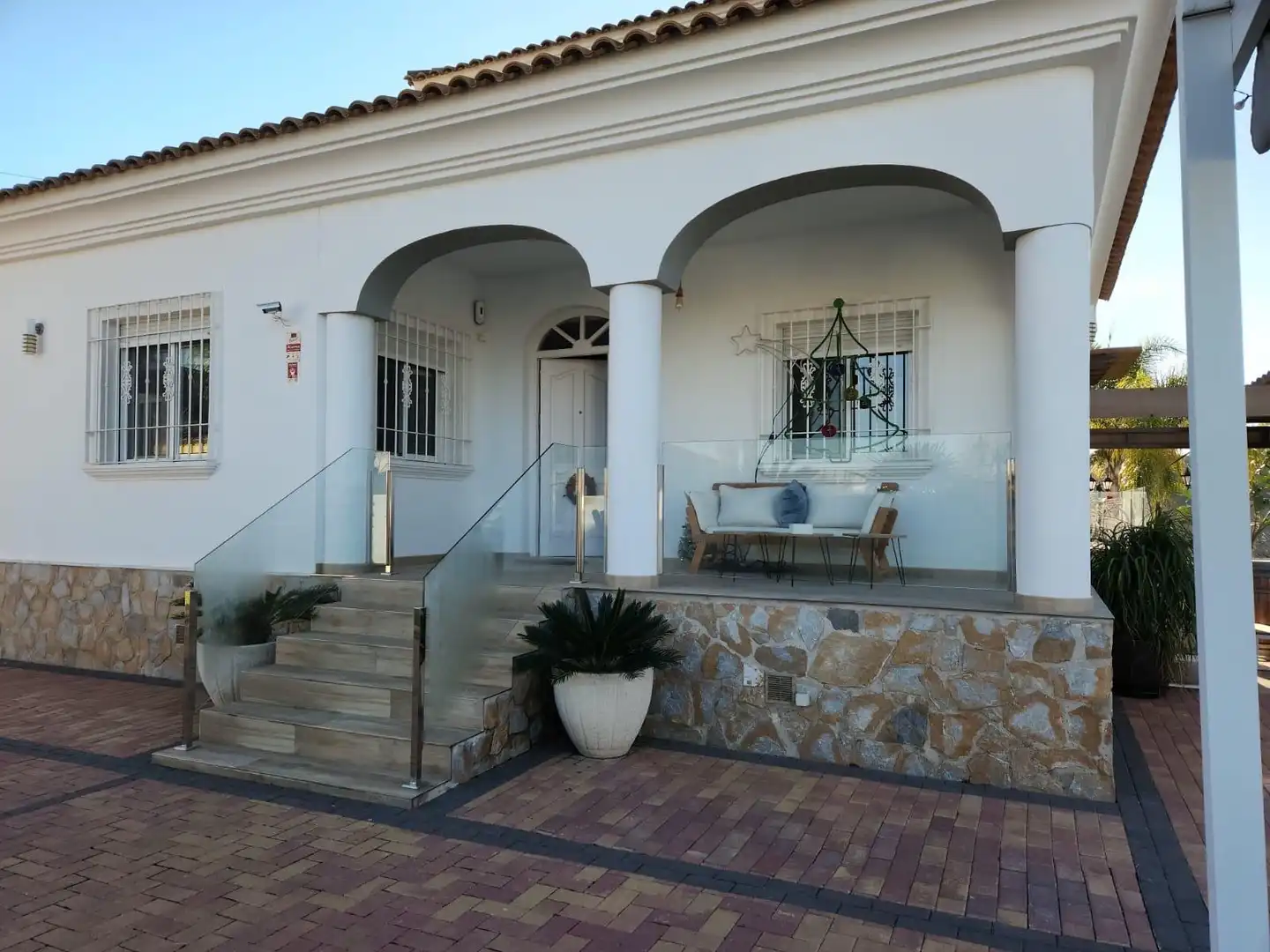 Terrassa de Casa o xalet en venda en Alcantarilla amb Aire condicionat, Calefacció i Jardí privat