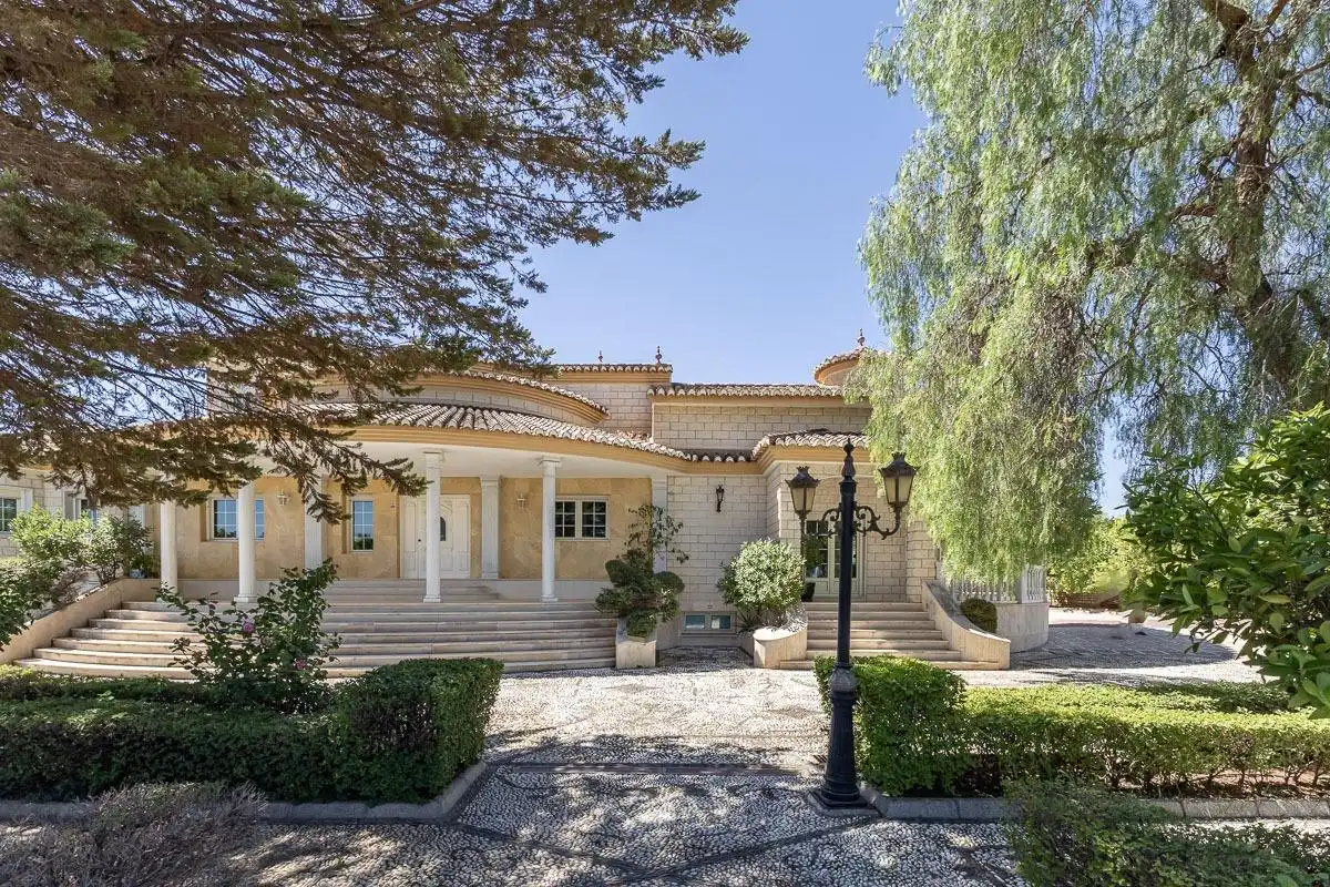 Exterior view of Houses for sale in Ogíjares  with Air Conditioner, Heating and Private garden