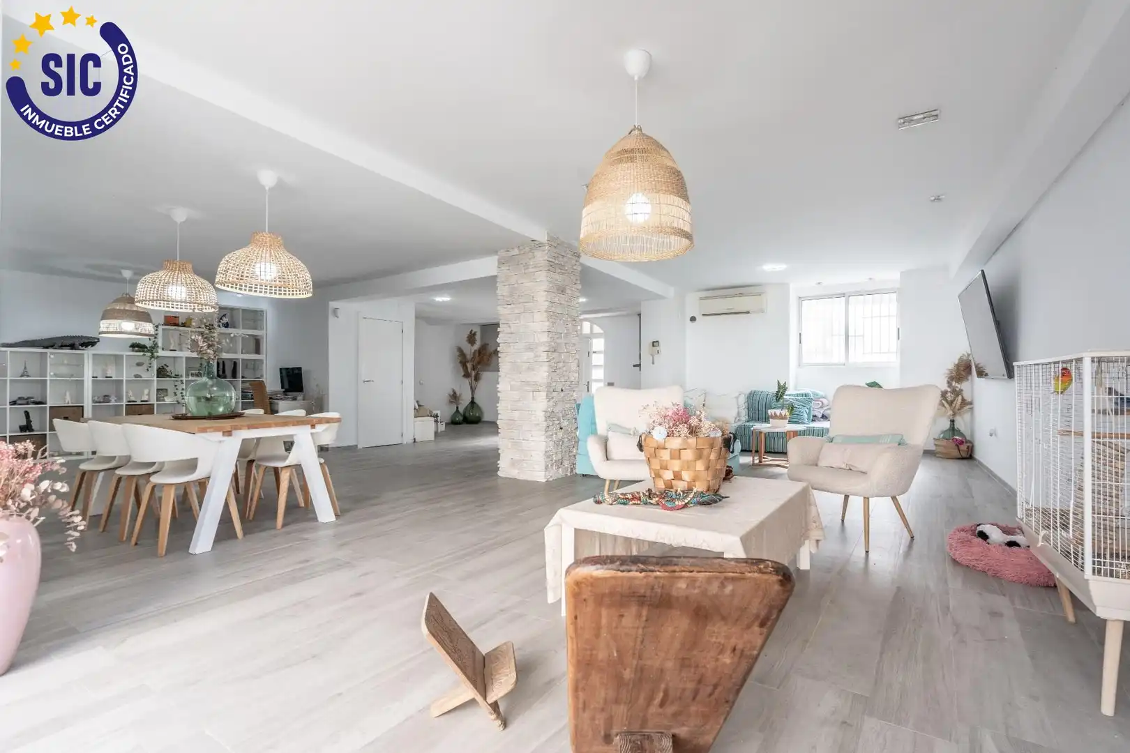Wohnzimmer von Haus oder Chalet zum Verkauf in Valencia mit Privatgarten, Terrasse und Schwimmbad
