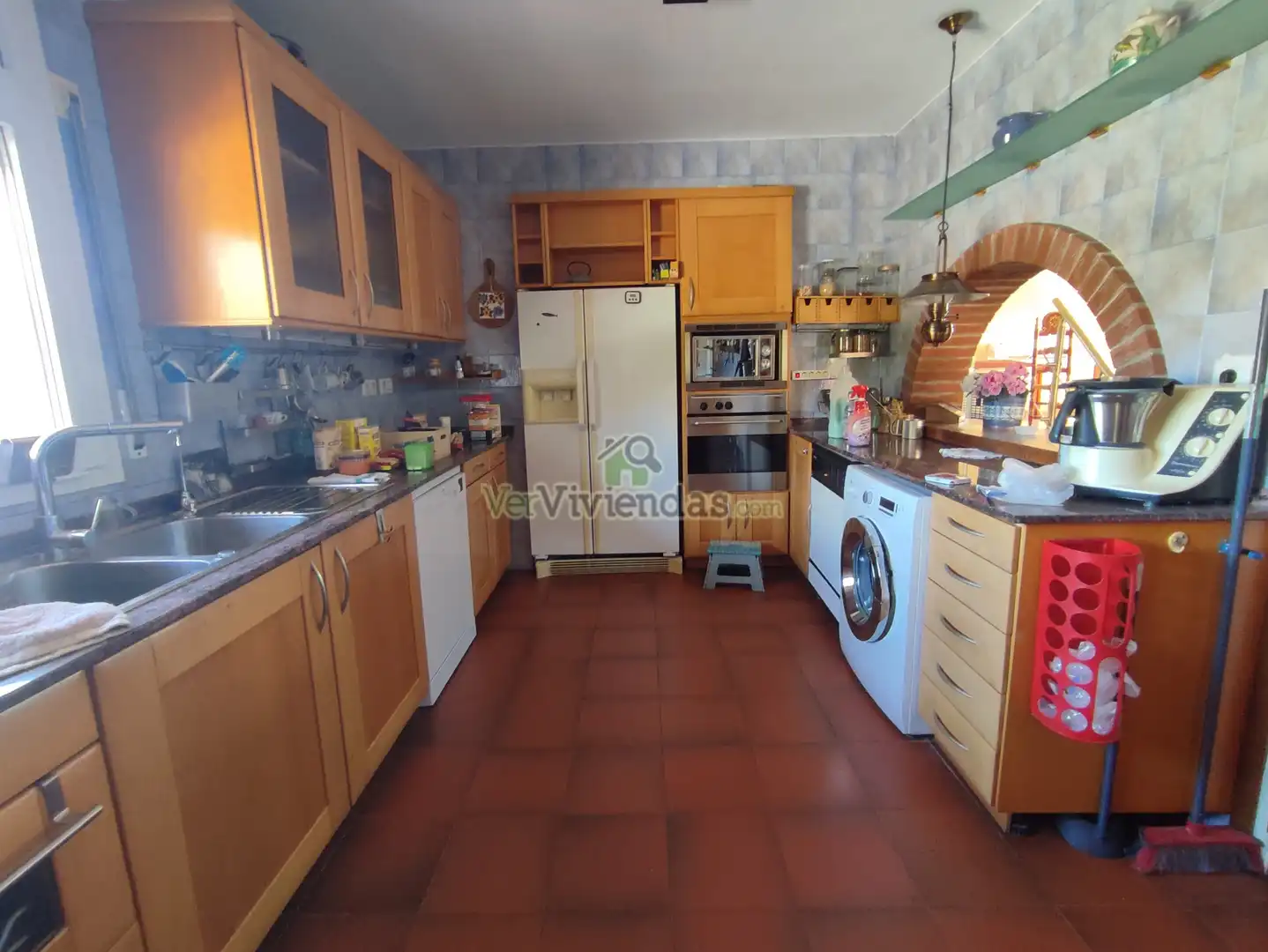 Cocina de Casa o chalet en venta en Esparreguera con Calefacción, Jardín privado y Parquet