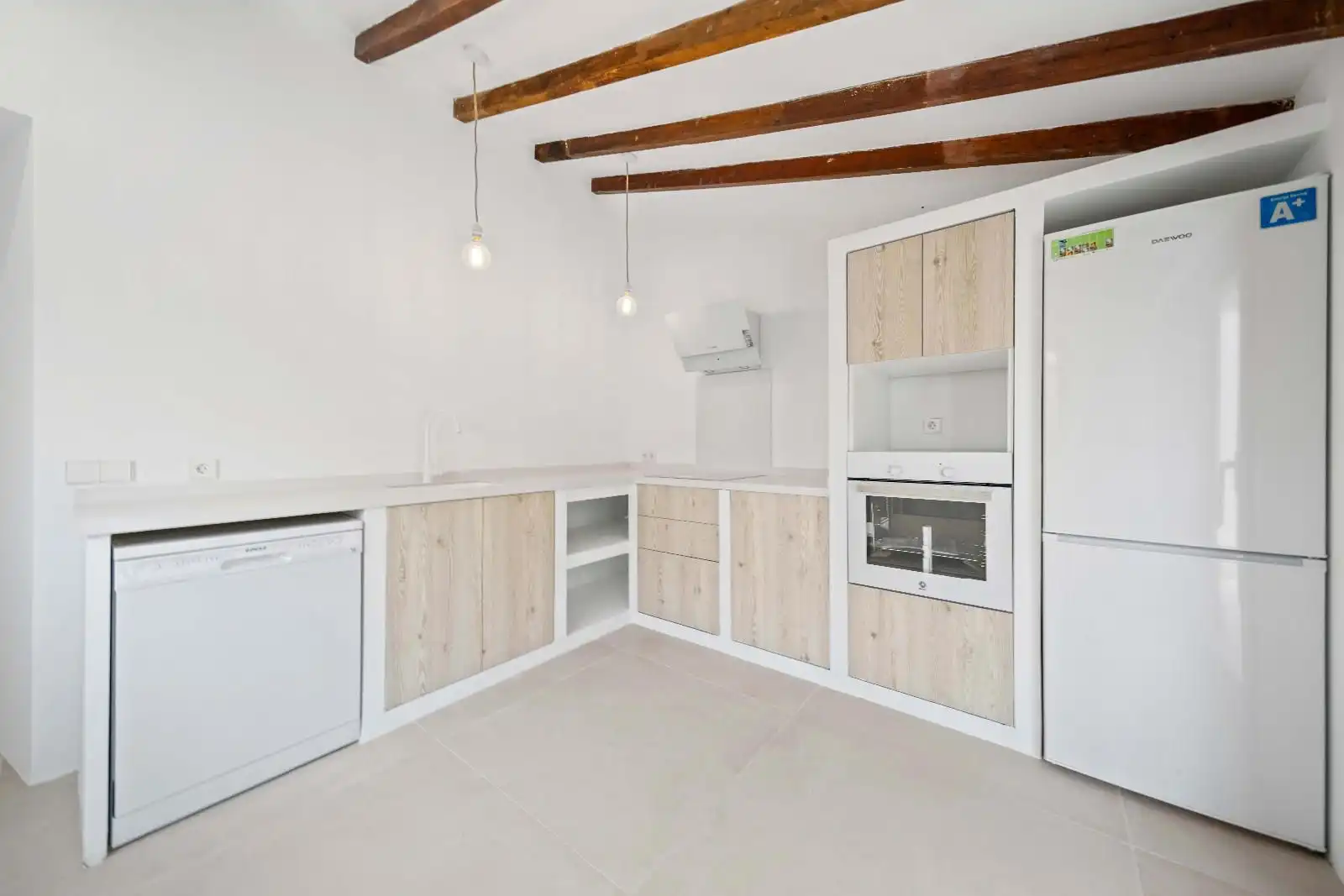 Cocina de Casa adosada en venta en Campanet con Calefacción, Jardín privado y Terraza
