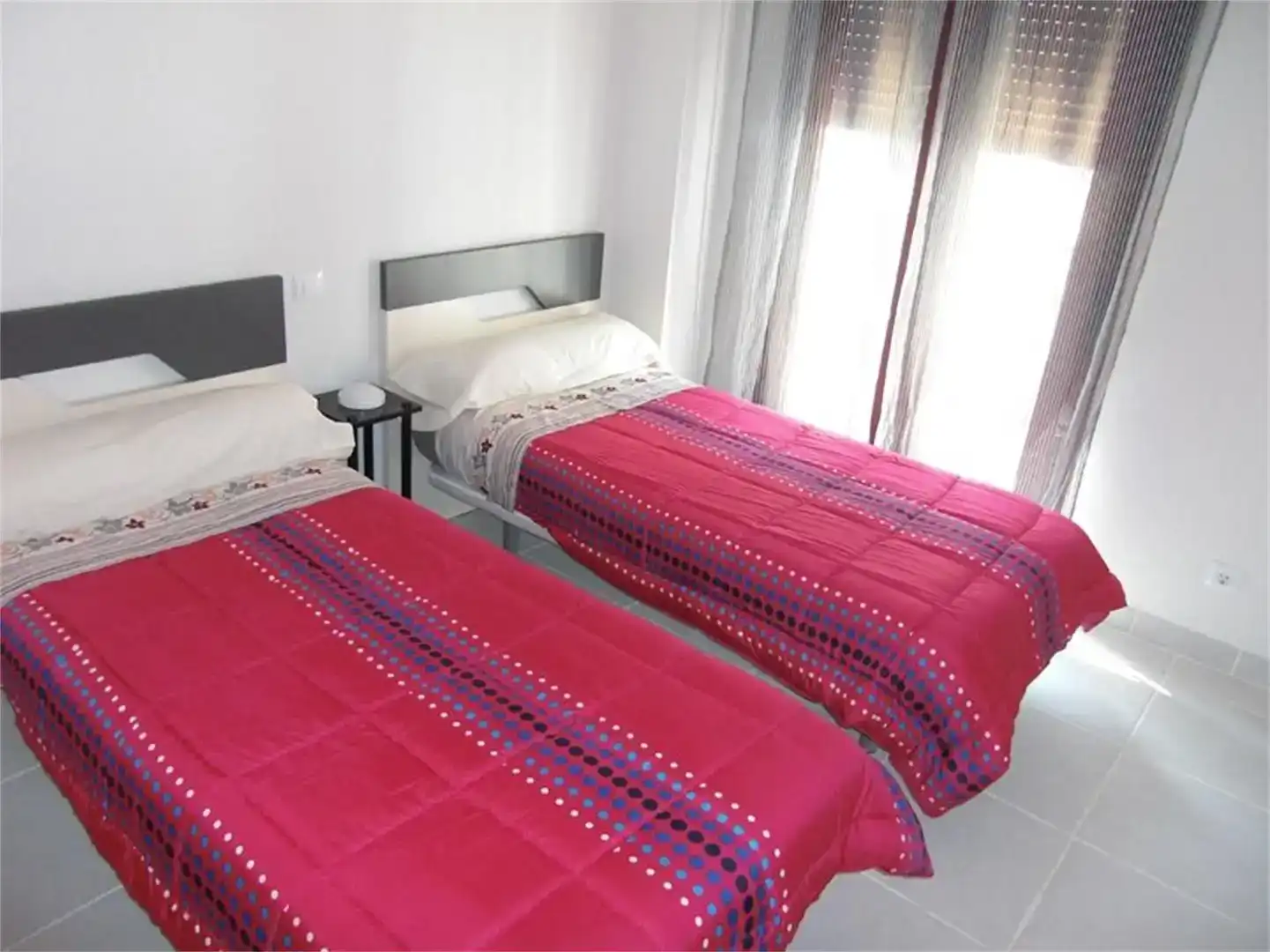Bedroom of Apartments for rent in Vera  with Air Conditioner, Private garden and Swimming Pool
