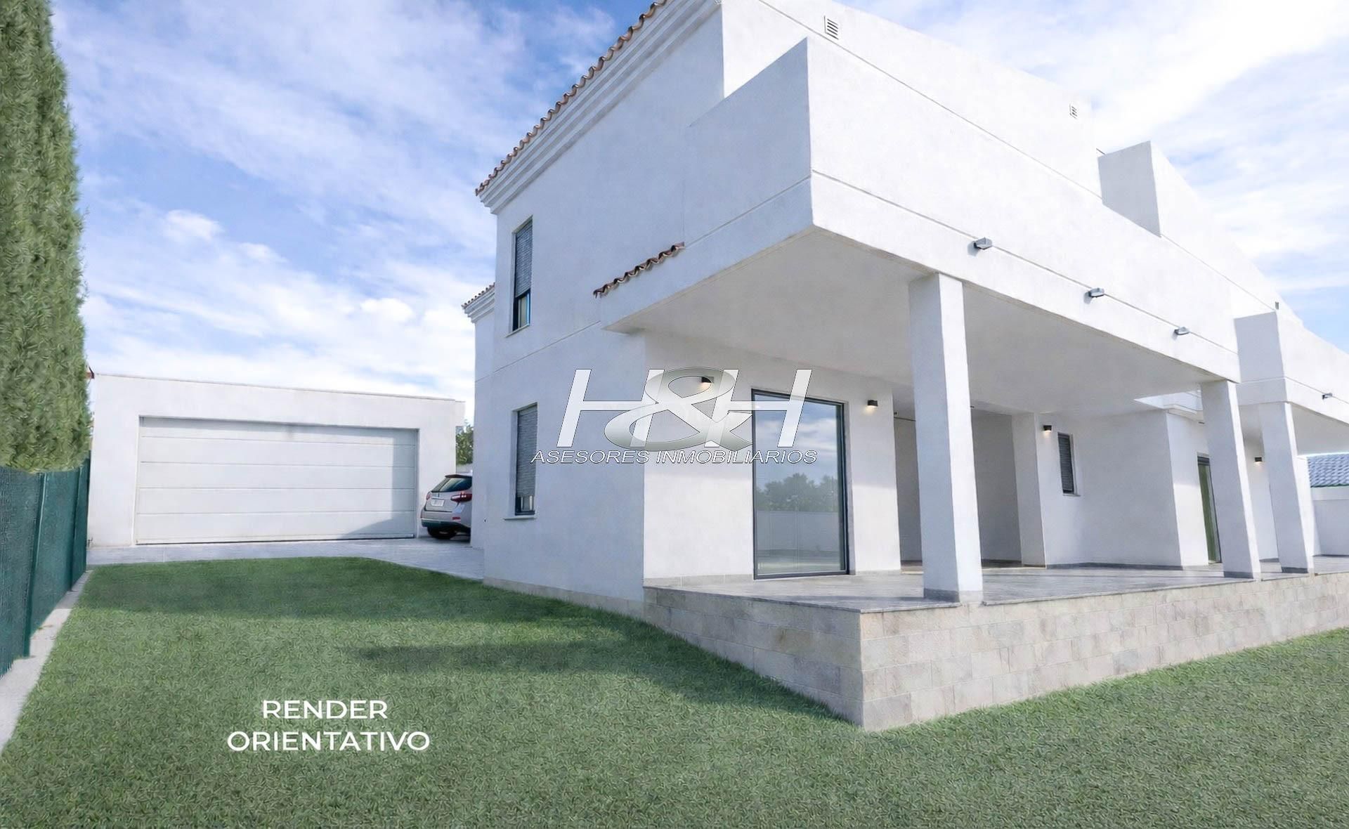 Vista exterior de Casa adosada en venda en Montserrat amb Calefacció, Jardí privat i Terrassa