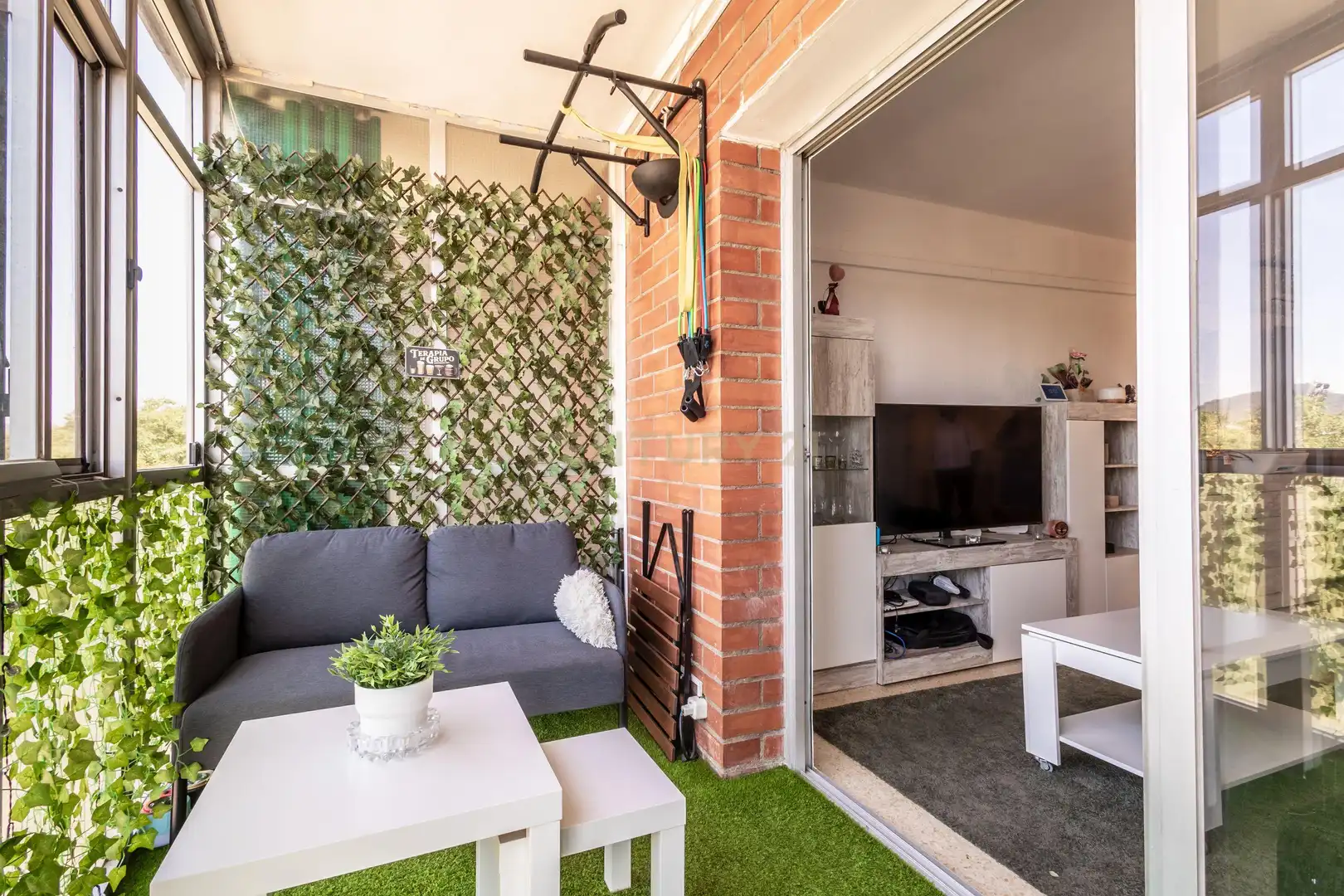 Terraza de Apartamento en venta en Sant Joan Despí con Aire acondicionado y Balcón