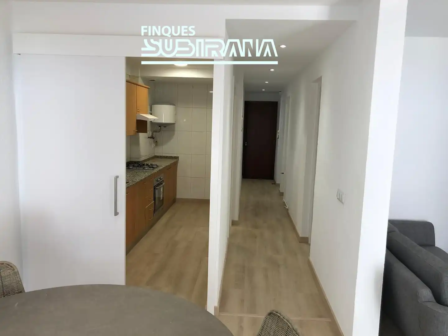 Cuina de Planta baixa en venda en Igualada amb Calefacció, Parquet i Terrassa