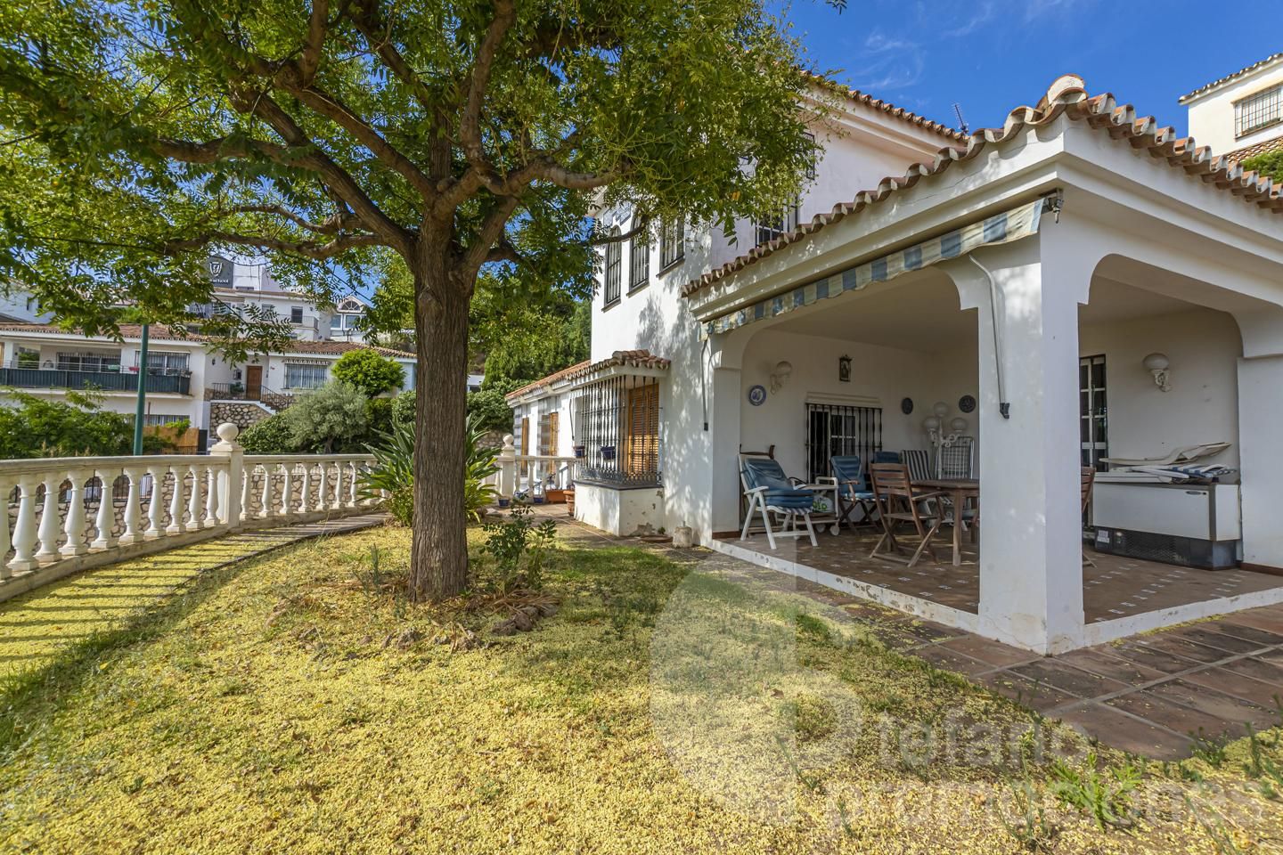 Exterior view of House or chalet for sale in Málaga Capital  with Air Conditioner, Heating and Private garden
