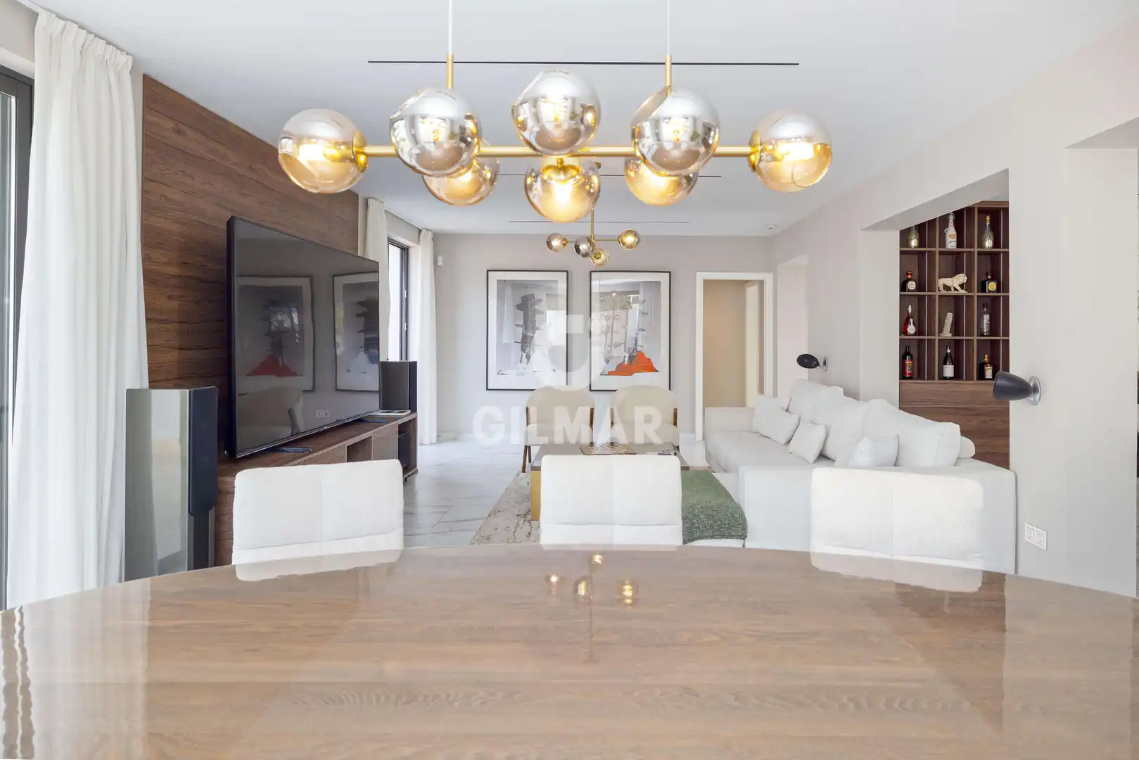 Living room of Houses for sale in Benalmádena  with Heating, Private garden and Swimming Pool