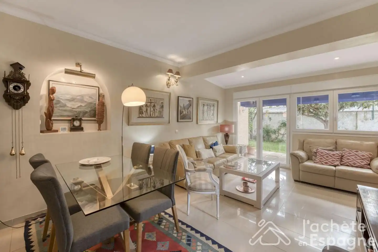 Sala de estar de Casa o chalet en venta en Málaga con Aire acondicionado, Jardín privado y Terraza