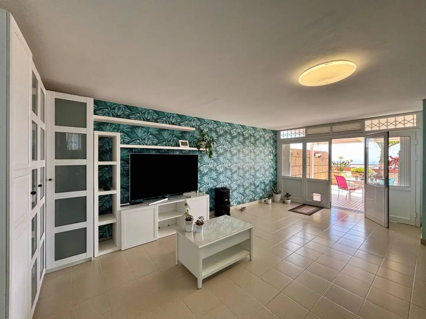 Sala de estar de Casa adosada en venta en Candelaria con Aire acondicionado, Terraza y Piscina