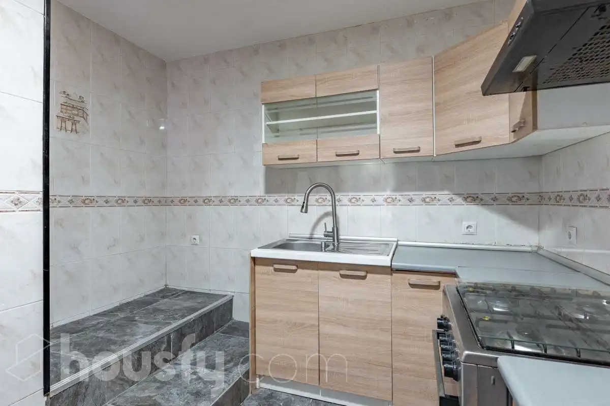 Cocina de Piso en venta en Castelldefels con Aire acondicionado, Jardín privado y Terraza