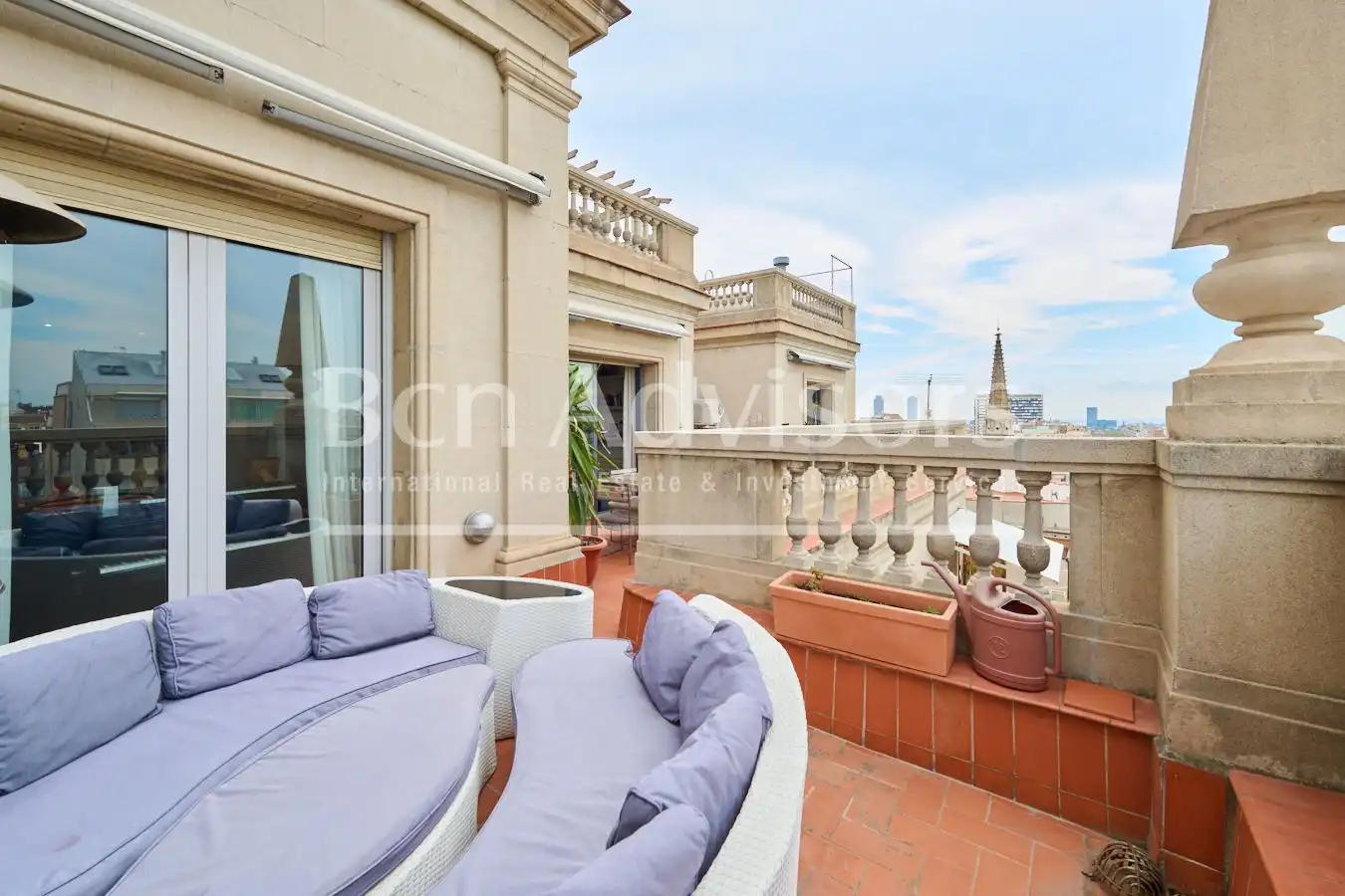 Terrace of Attic for sale in Barcelona  with Air Conditioner, Heating and Parquet flooring