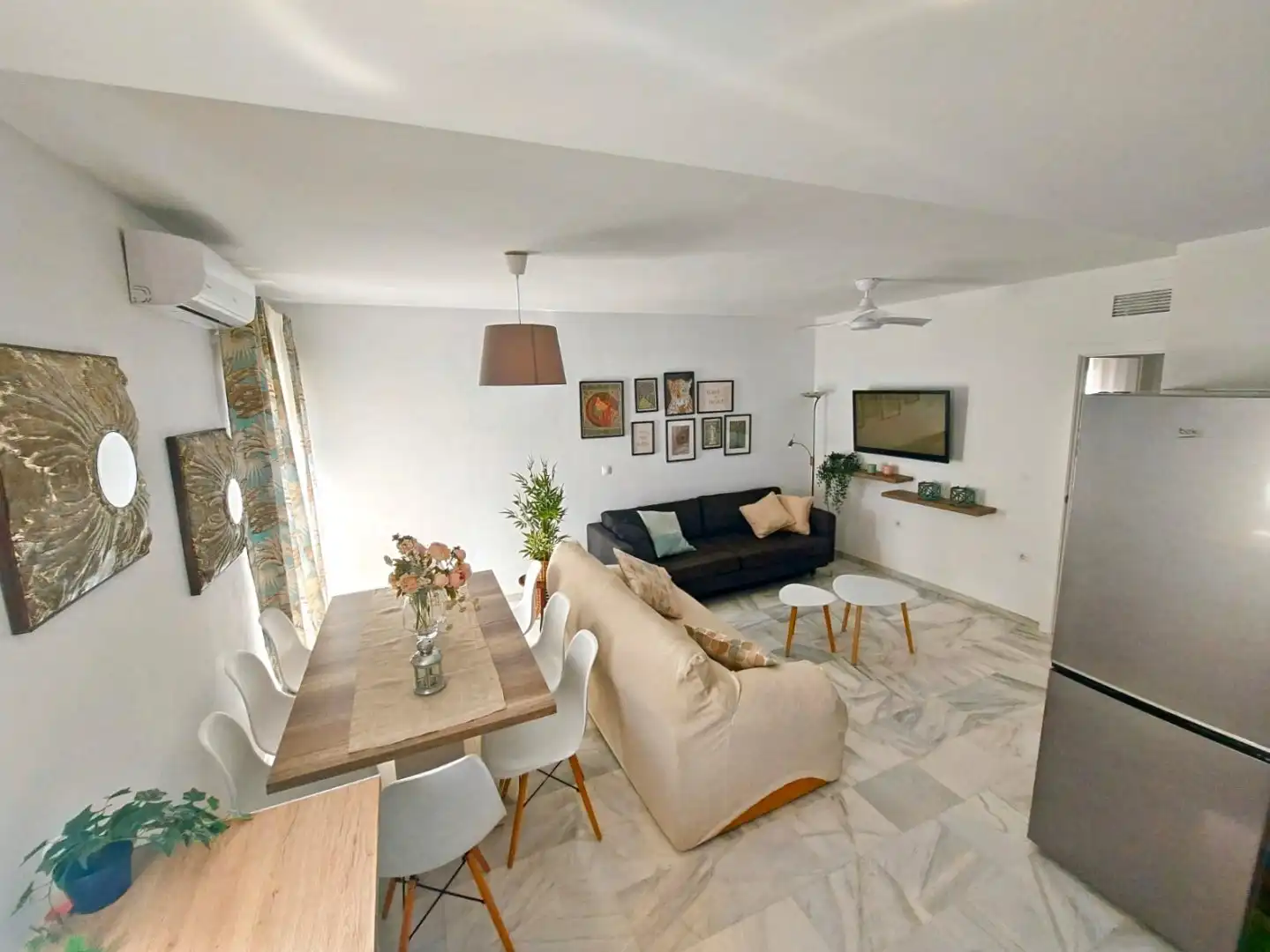 Sala d'estar de Pis en venda en Sanlúcar de Barrameda amb Aire condicionat