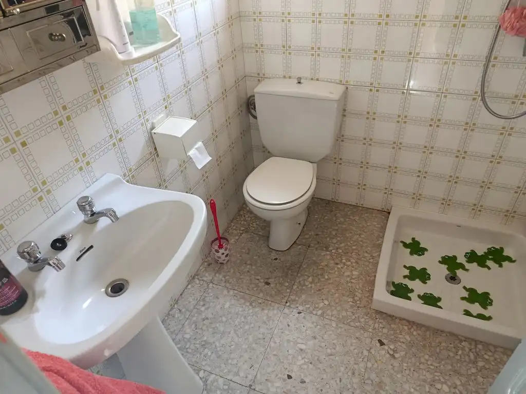 Bathroom of Houses for sale in Ribeira  with Heating, Private garden and Parquet flooring