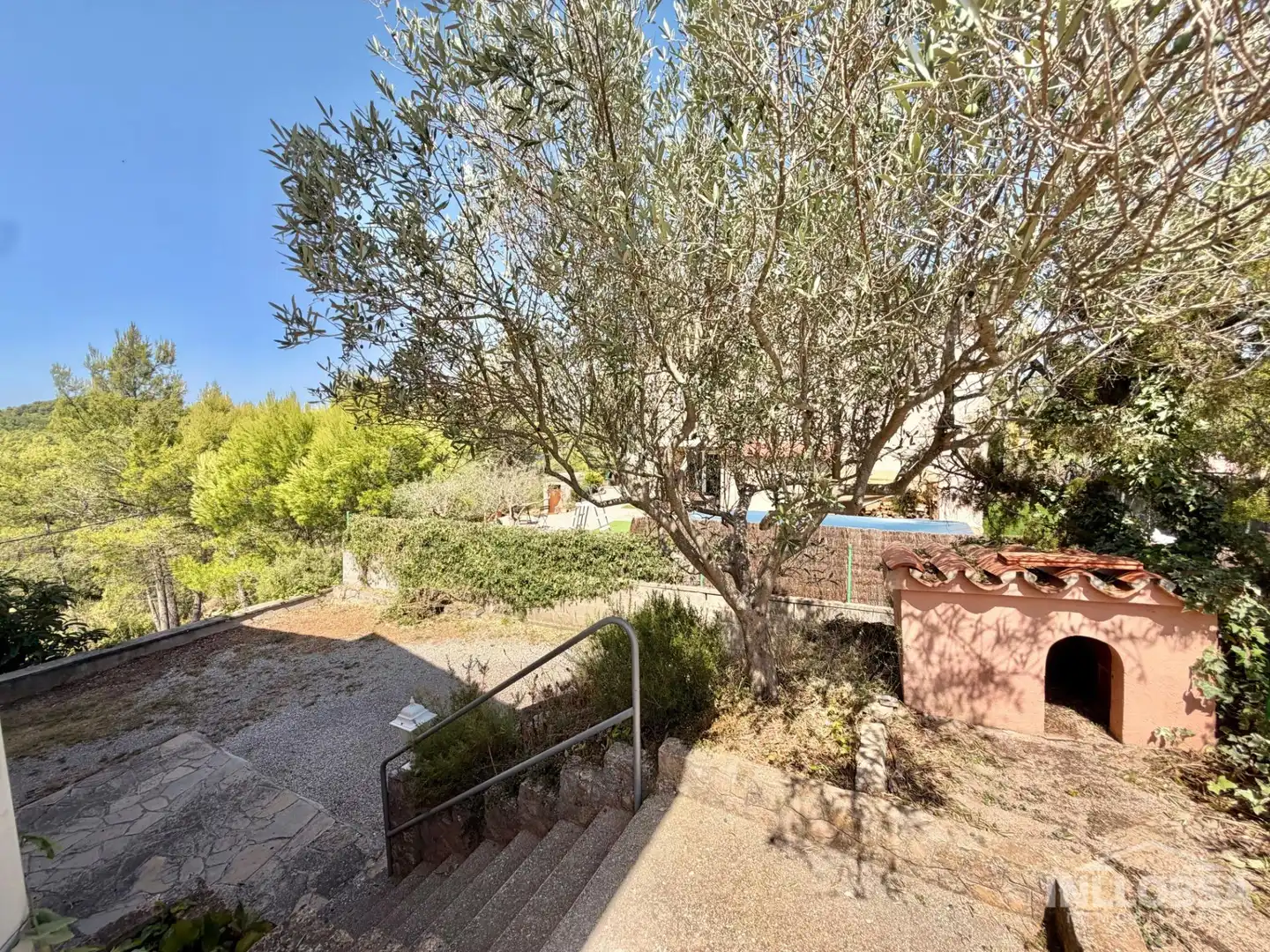 Jardí de Finca rústica en venda en Castellfollit del Boix amb Calefacció, Jardí privat i Terrassa