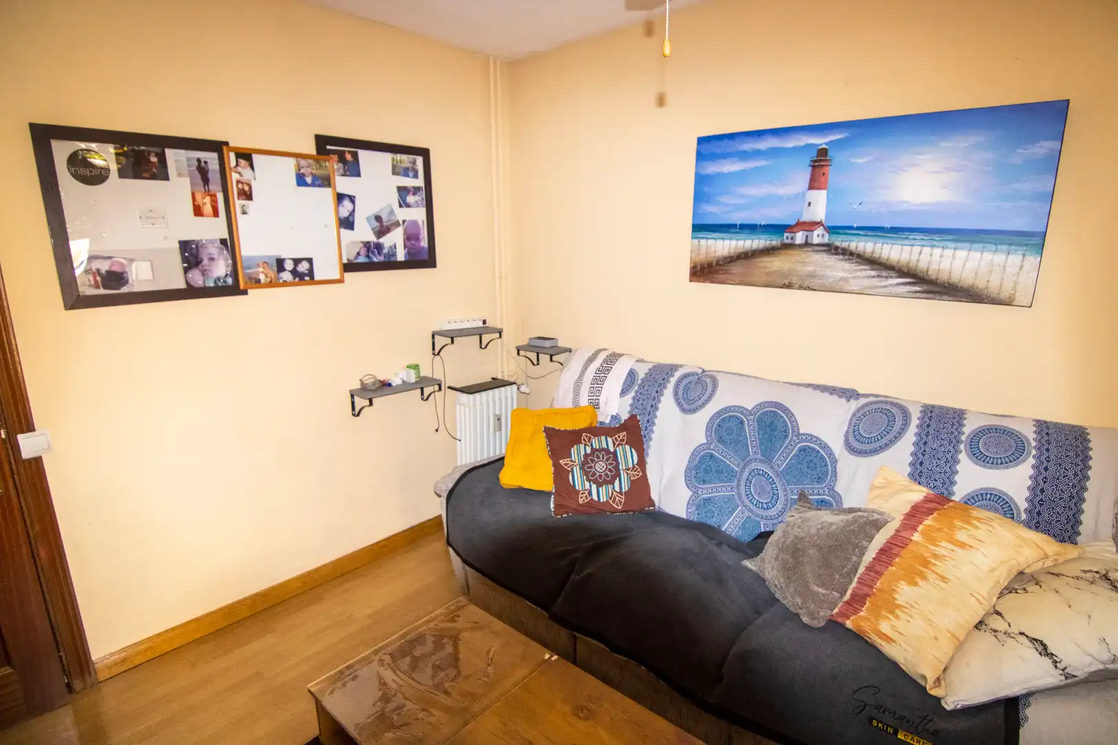 Wohnzimmer von Wohnung zum Verkauf in Madrid mit Heizung, Terrasse und Möbliert