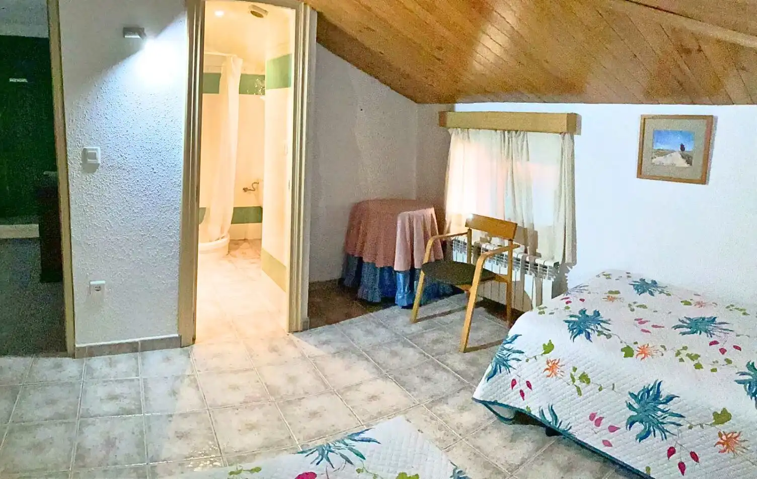 Dormitori de Finca rústica en venda en Velilla de Jiloca amb Jardí privat, Terrassa i Traster