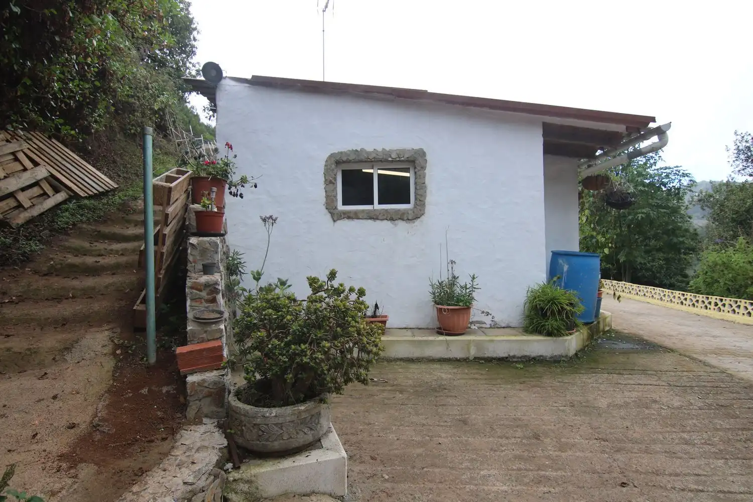 Vista exterior de Finca rústica en venda en Valleseco