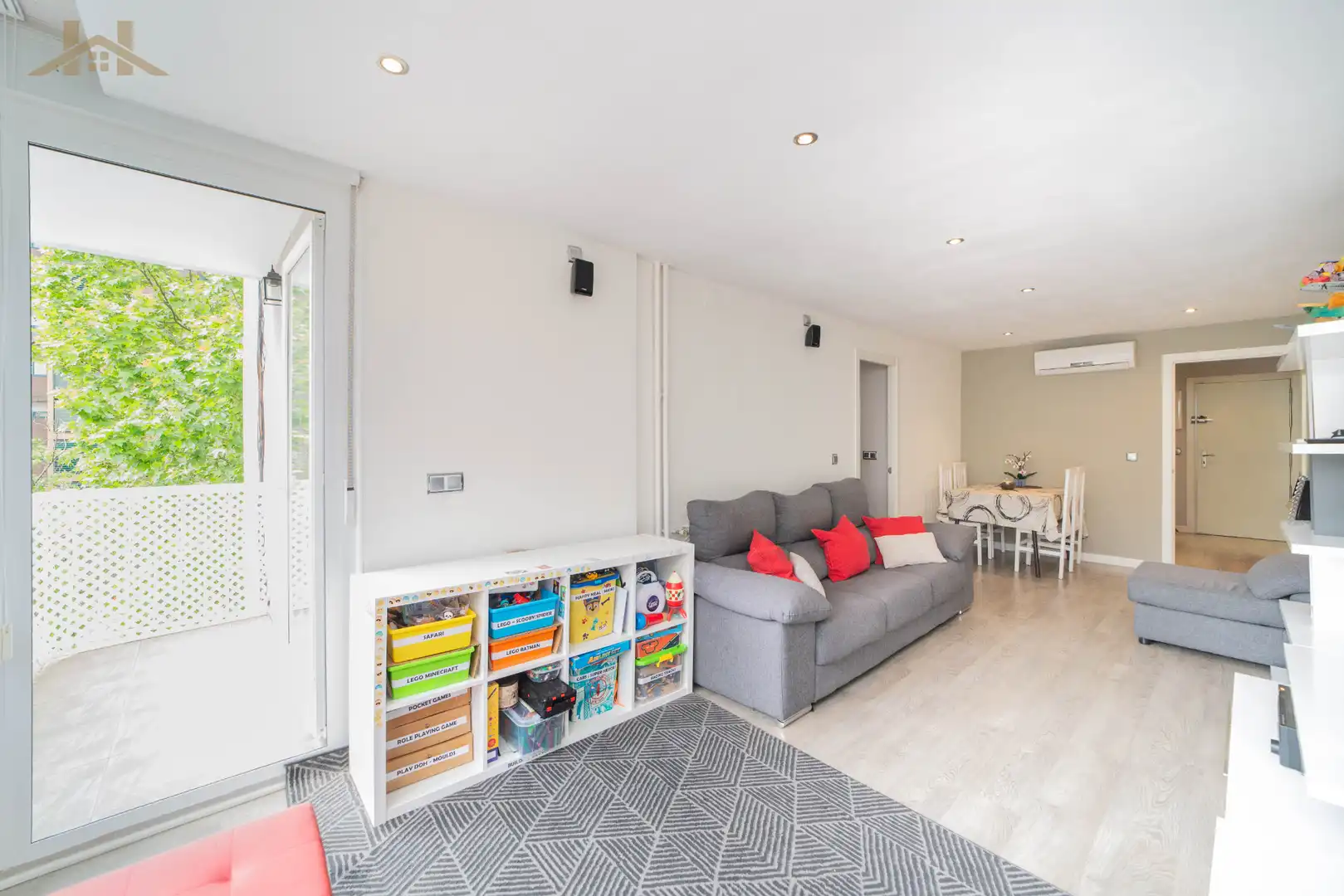 Sala de estar de Piso en venta en Alcorcón con Aire acondicionado, Calefacción y Terraza