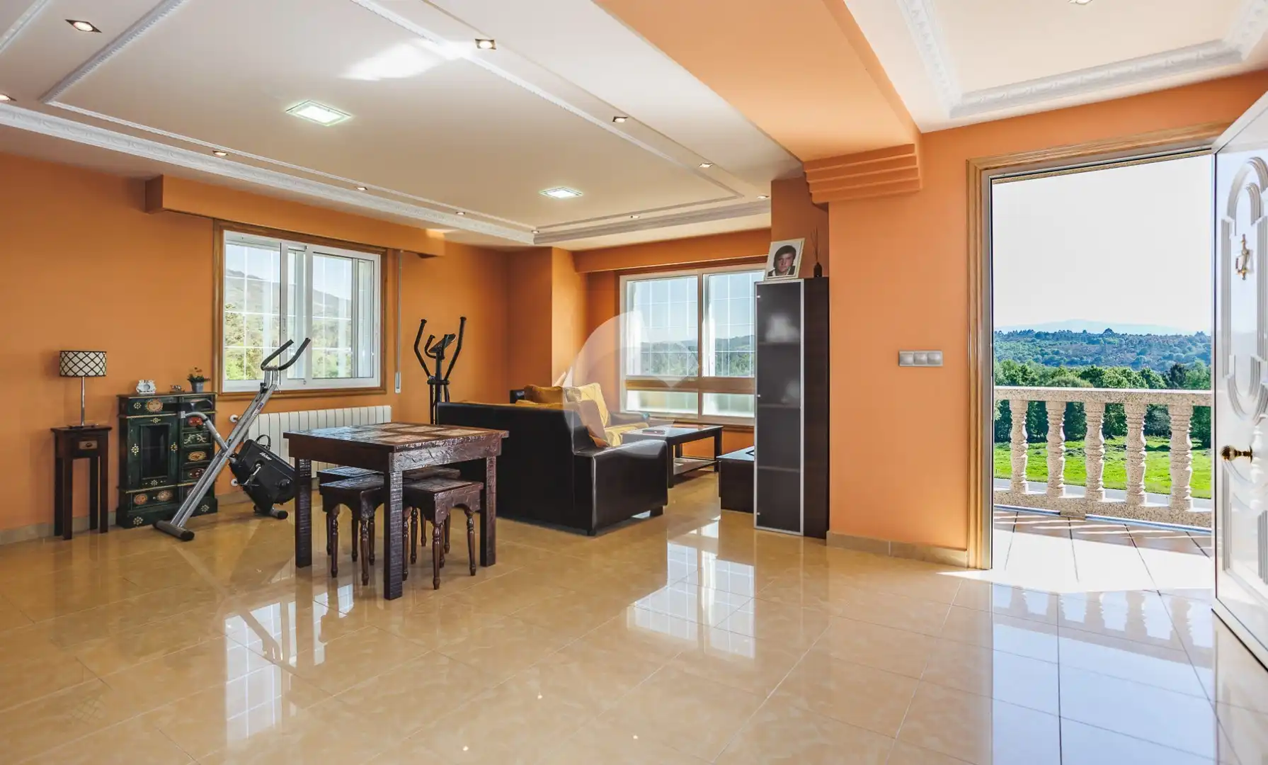 Wohnzimmer von Haus oder Chalet zum Verkauf in O Carballiño   mit Privatgarten