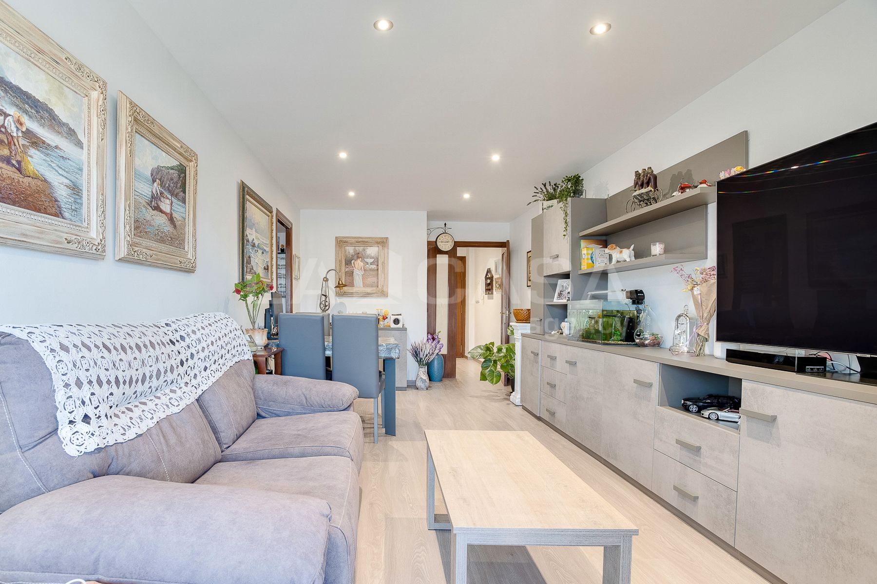 Living room of Flat for sale in  Barcelona Capital