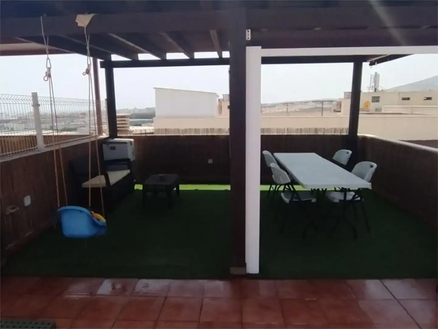 Terrasse von Dachboden zum Verkauf in  Melilla Capital mit Klimaanlage und Schwimmbad