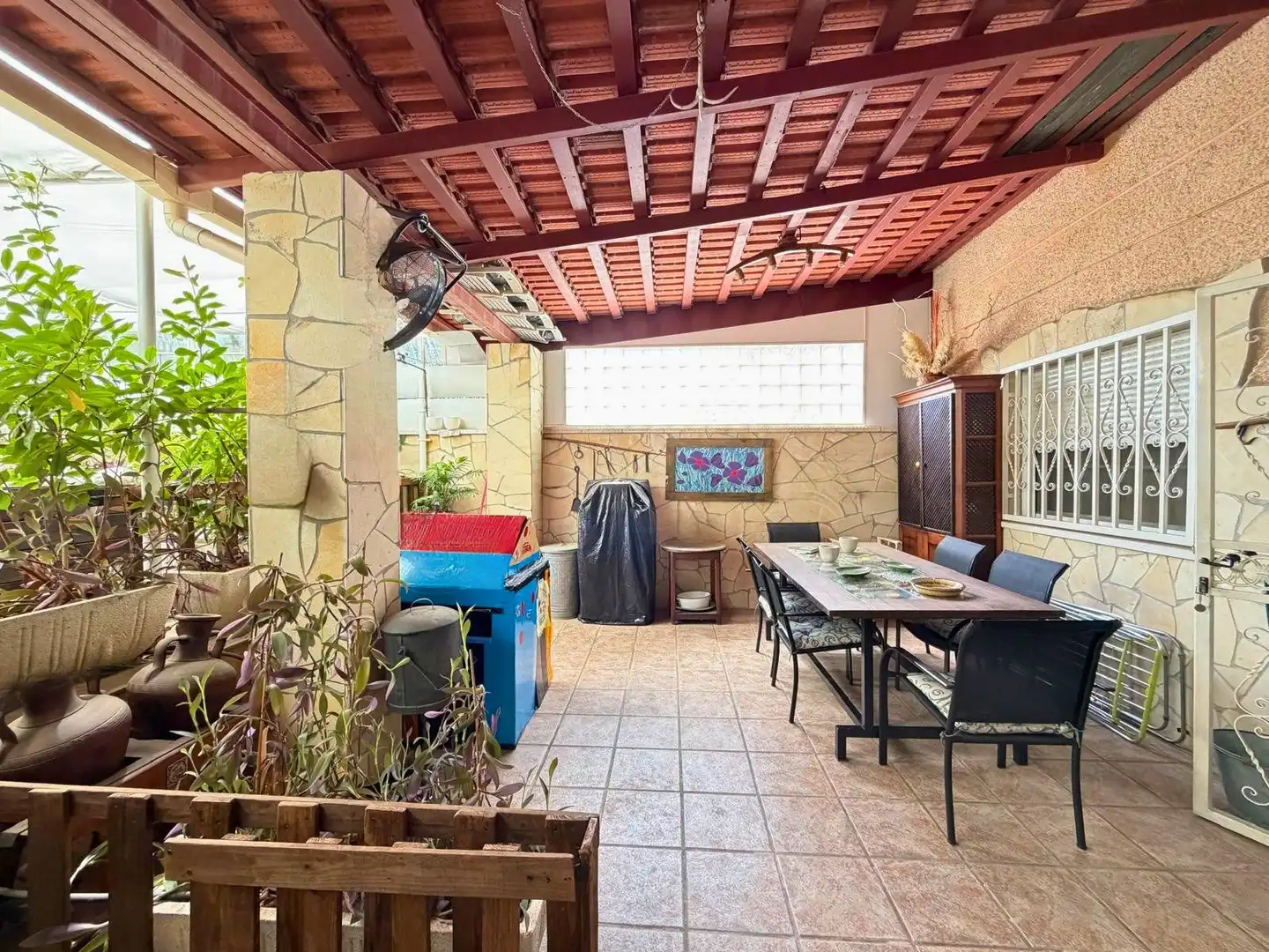 Terraza de Casa o chalet en venta en Rivas-Vaciamadrid con Aire acondicionado, Calefacción y Jardín privado