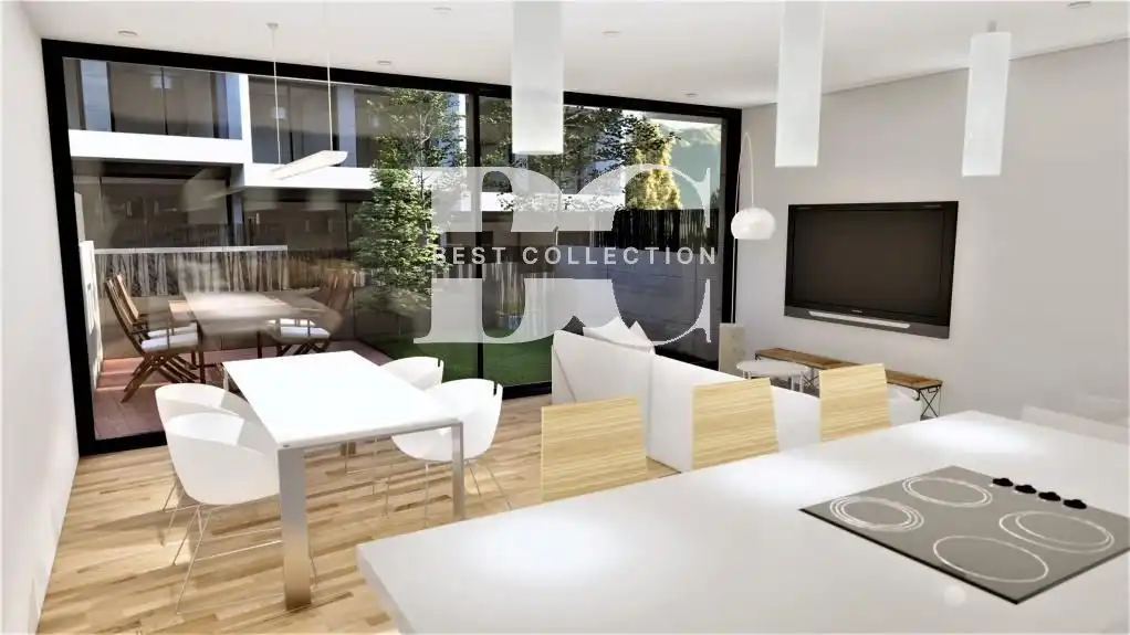 Sala de estar de Casa adosada en venta en Lloret de Mar con Aire acondicionado, Jardín privado y Terraza
