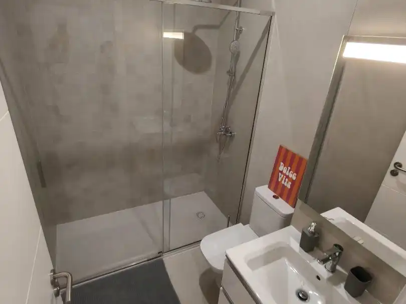 Bathroom of Flat for rent in Candelaria  with Furnished, Washing machine and Microwave