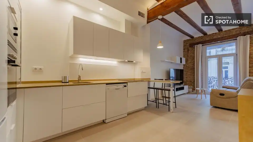Appartamento con terrazza in affitto a L'Eixample, imagen 3