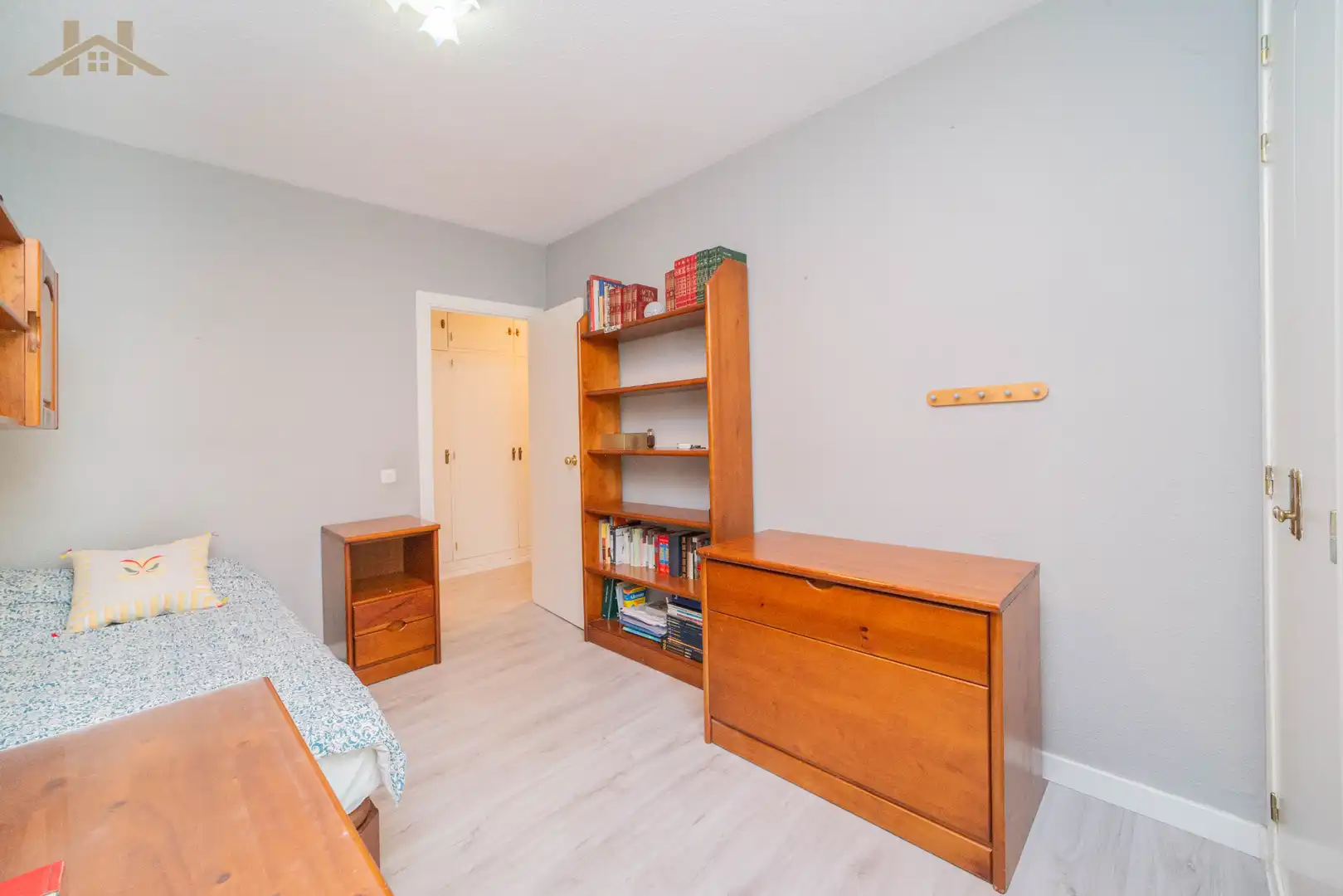 Schlafzimmer von Wohnung zum Verkauf in Villaviciosa de Odón mit Klimaanlage, Heizung und Terrasse