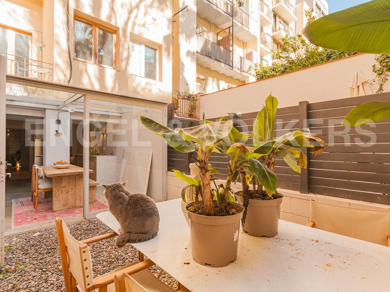 Terrassa de Apartament en venda en  Barcelona Capital amb Calefacció, Jardí privat i Balcó