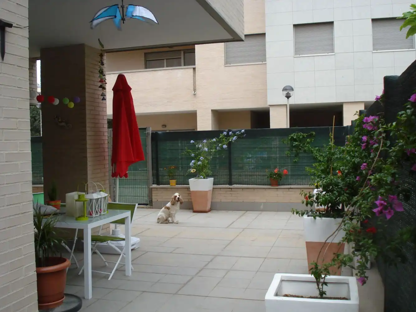 Terrassa de Pis de lloguer en Valencia amb Aire condicionat, Calefacció i Jardí privat