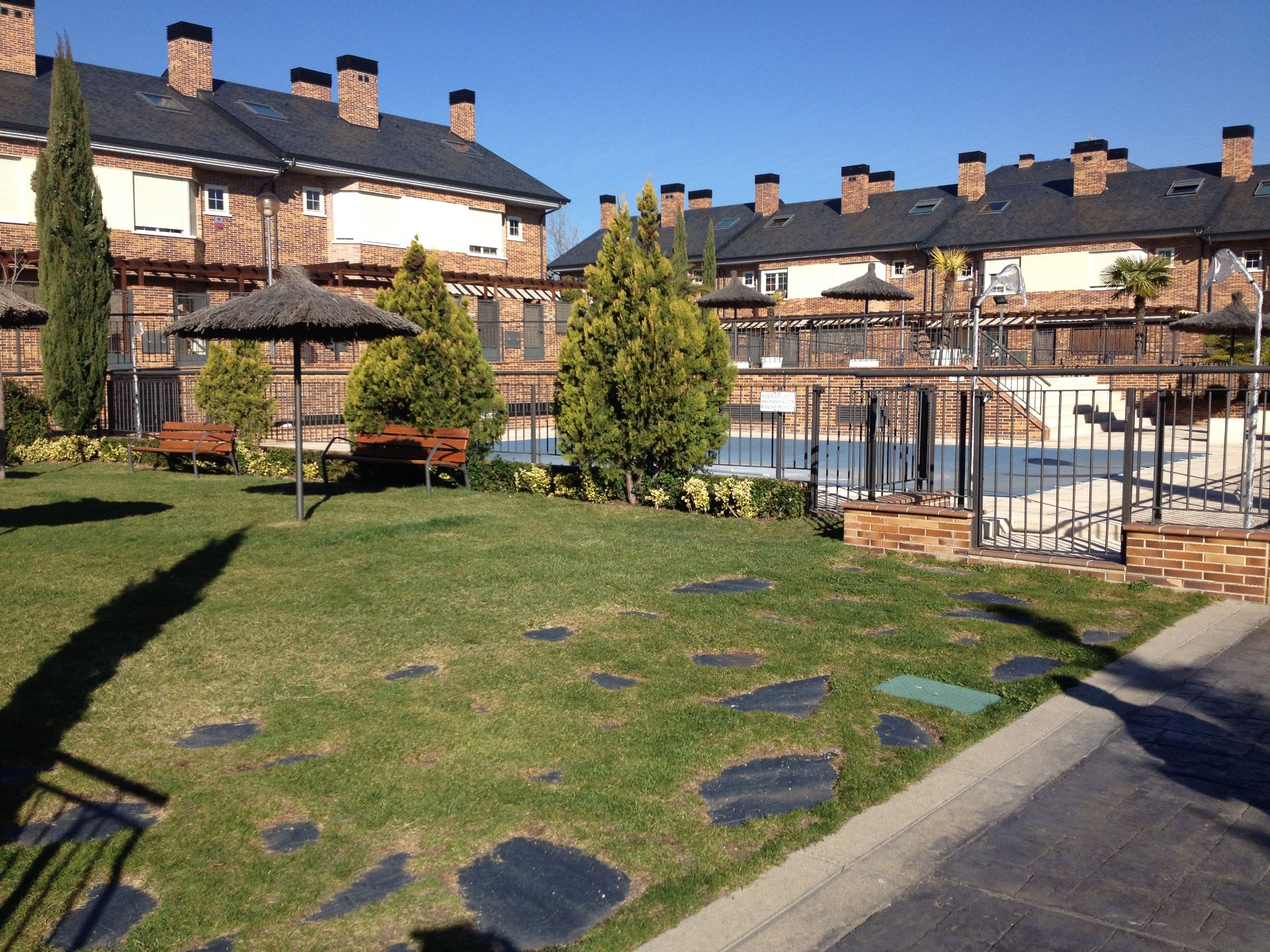 Garden of Single-family semi-detached to rent in Boadilla del Monte  with Air Conditioner, Private garden and Oven