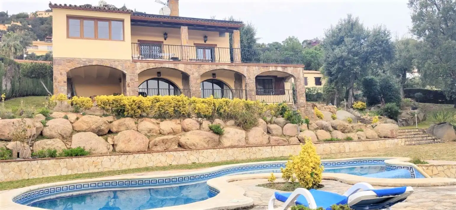 Vista exterior de Casa o chalet en venta en Lloret de Mar con Jardín privado, Terraza y Trastero