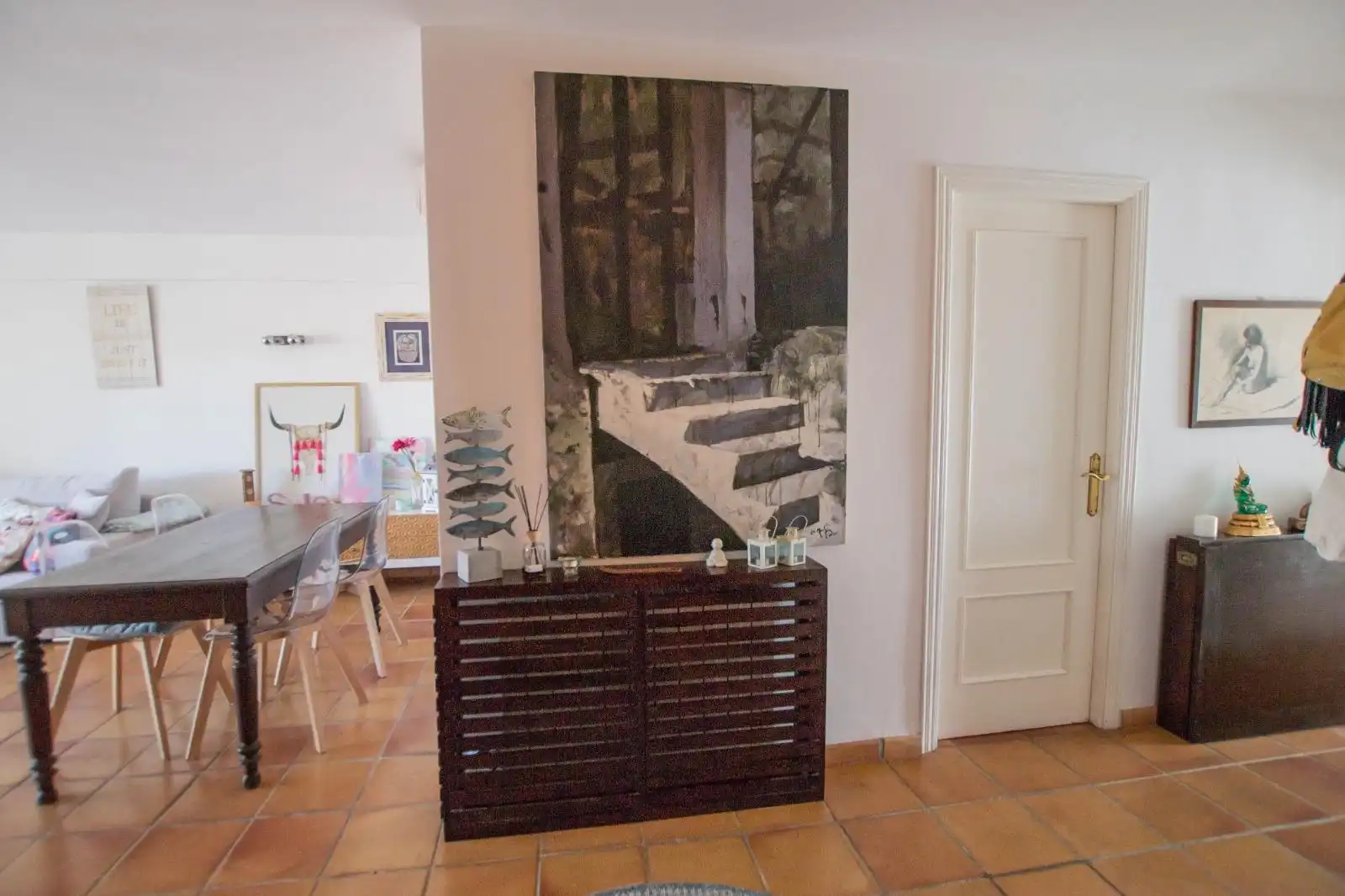 Dining room of Attic for sale in Llucmajor  with Air Conditioner, Heating and Private garden