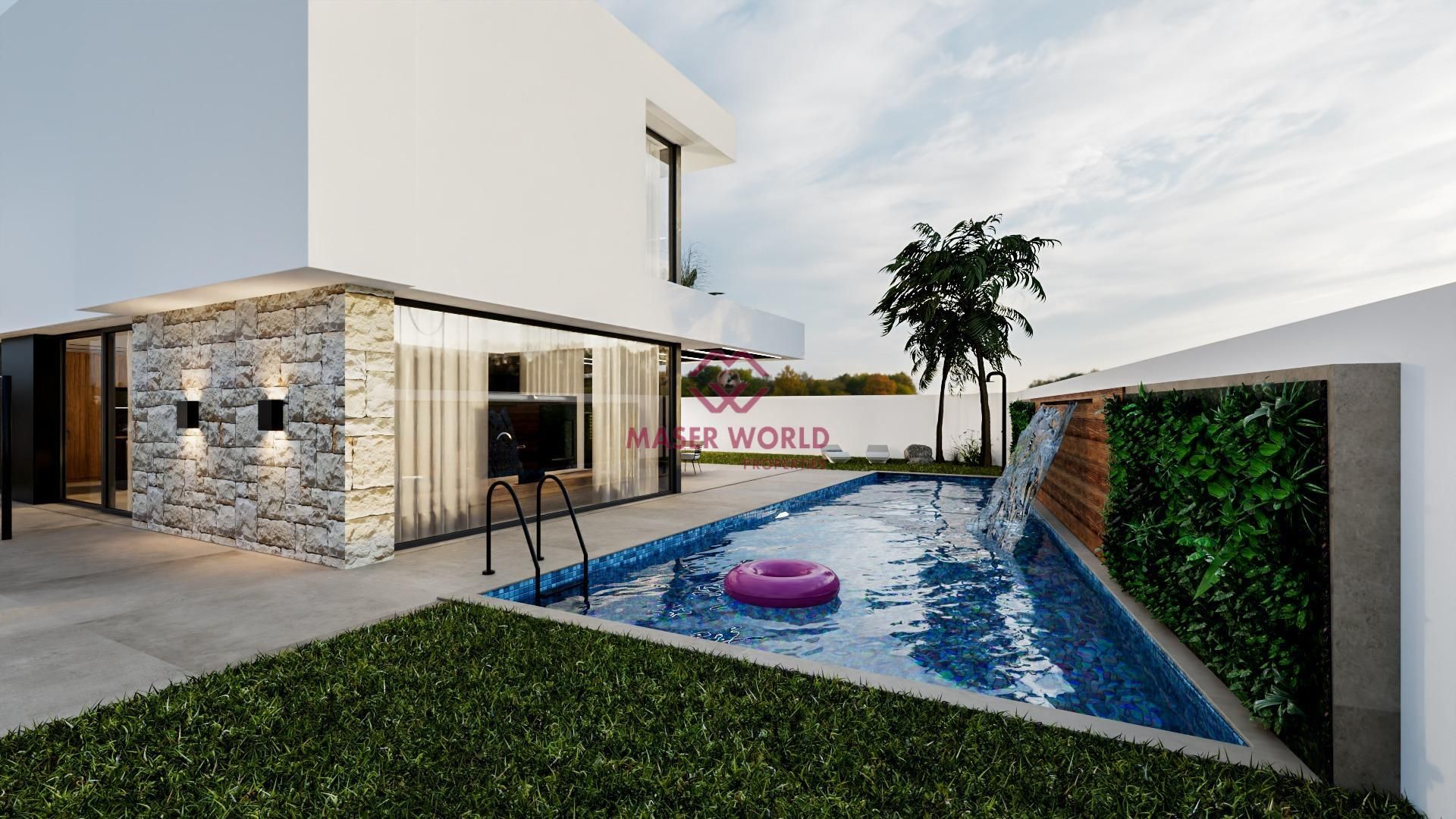 Piscina de Casa o xalet en venda en Orihuela amb Aire condicionat, Calefacció i Jardí privat